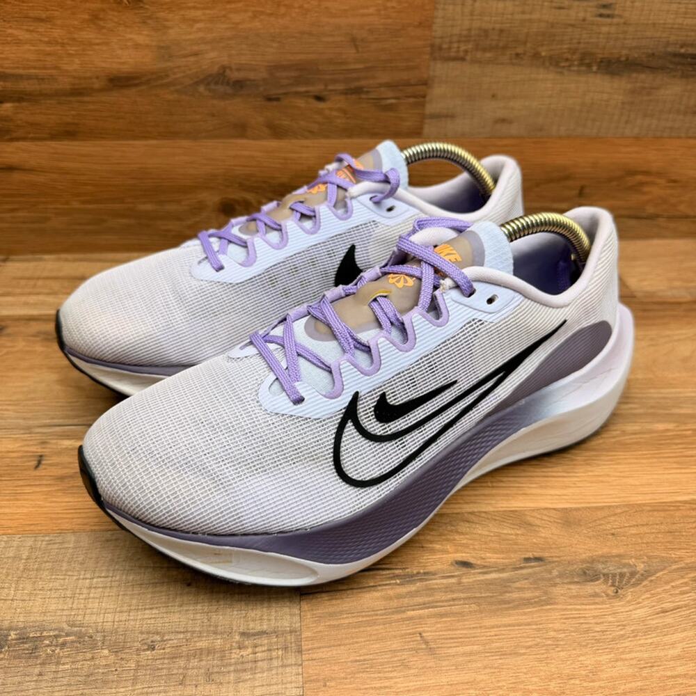 Nike Zoom Fly 5 Womens Size 11.5 Lilac Purple Running Shoes